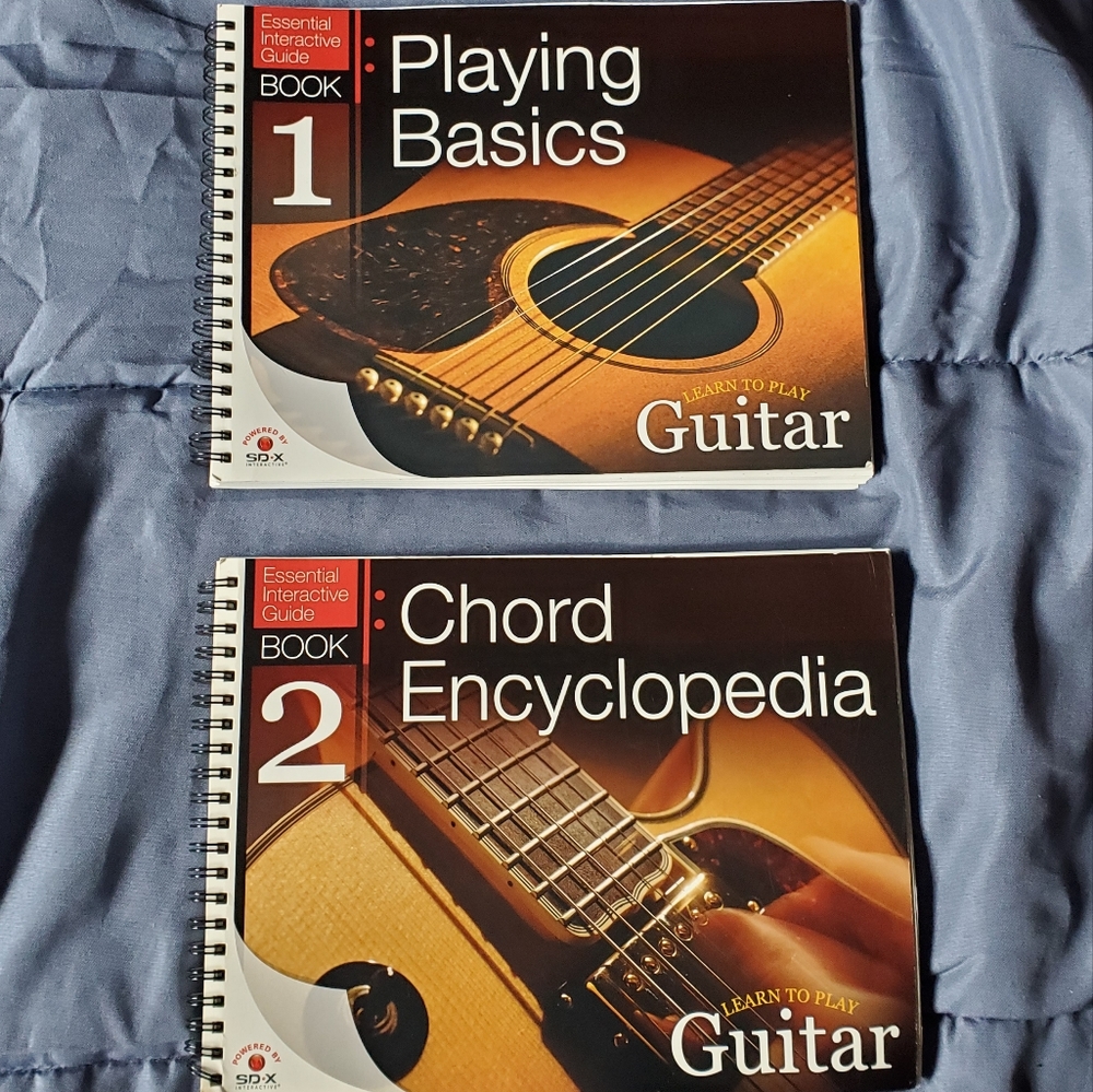 Learn to Play Guitar Books Set of 2